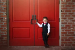 BOYS SAVILLE ROW BLACK TUXEDO 3PC. SET 11 BOYS SAVILLE ROW BLACK TUXEDO 3PC. SET -Fashion Dress-Trish Scully 1 4