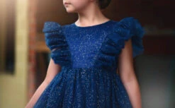 MILLY DRESS SPARKLE NAVY 8 MILLY DRESS SPARKLE NAVY -Fashion Dress-Trish Scully 10 2