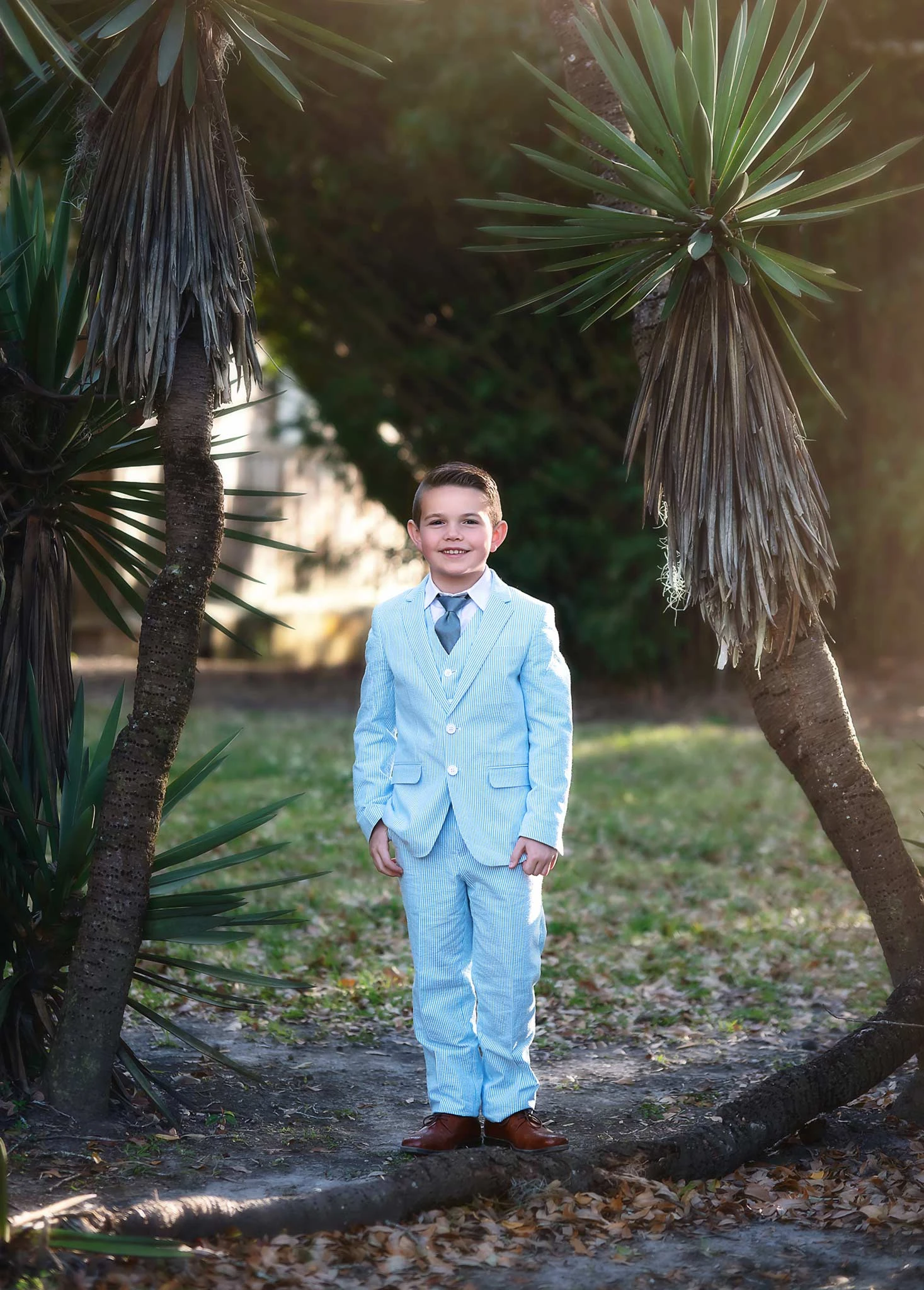 ASHFORD SEERSUCKER 3 PC. SUIT 3 ASHFORD SEERSUCKER 3 PC. SUIT