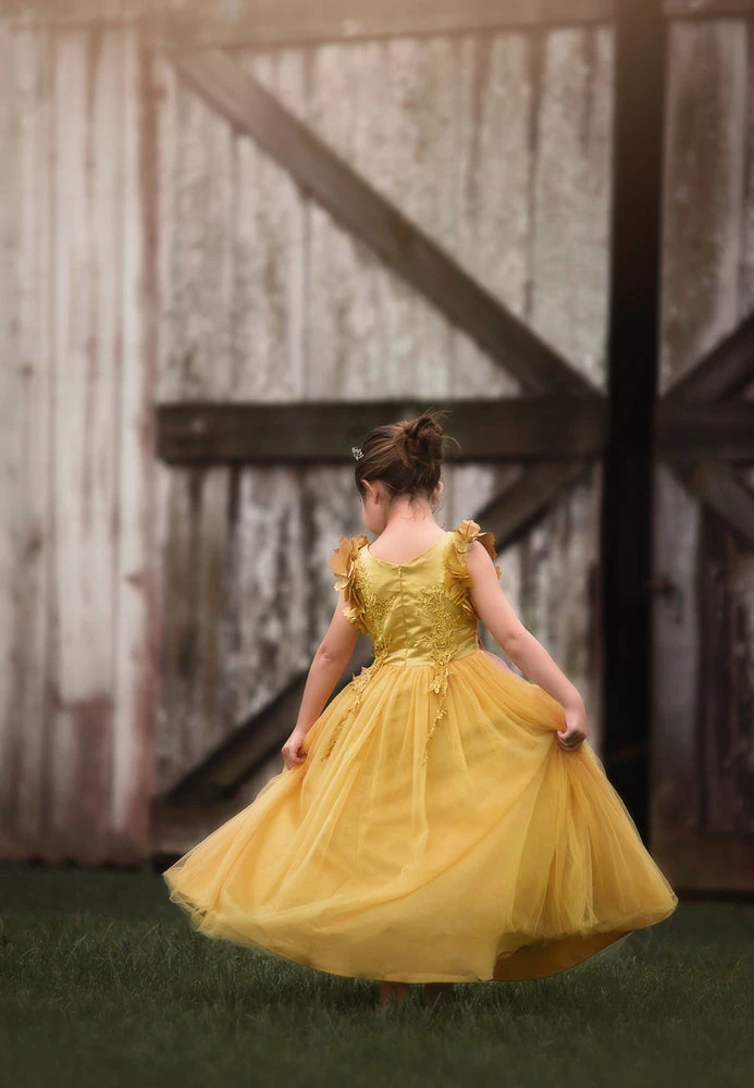 BIANCA GOWN SUNFLOWER 8 BIANCA GOWN SUNFLOWER - Image 6