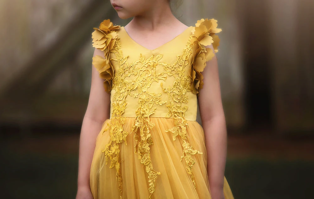 BIANCA GOWN SUNFLOWER 9 BIANCA GOWN SUNFLOWER - Image 7