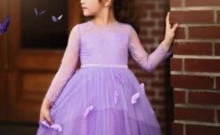 MARIPOSA GOWN LAVENDER -Fashion Dress-Trish Scully 111 2