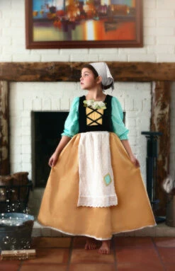 FAIR MAIDEN DRESS & HEAD SCARF SET 9 FAIR MAIDEN DRESS & HEAD SCARF SET -Fashion Dress-Trish Scully 114 2