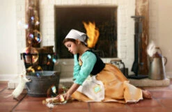 FAIR MAIDEN DRESS & HEAD SCARF SET 8 FAIR MAIDEN DRESS & HEAD SCARF SET -Fashion Dress-Trish Scully 114 3