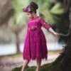 BELLA RAFAELA DRESS ORCHID -Fashion Dress-Trish Scully 117
