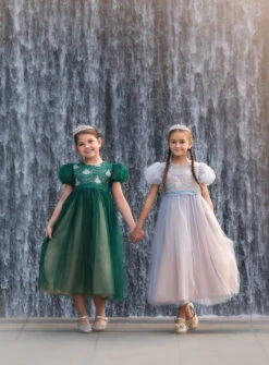 JACQUELINE GOWN EMERALD -Fashion Dress-Trish Scully 119 3