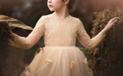 MARIPOSA GOWN CHAMPAGNE -Fashion Dress-Trish Scully 122 3