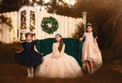 MARIPOSA GOWN CHAMPAGNE -Fashion Dress-Trish Scully 122 4