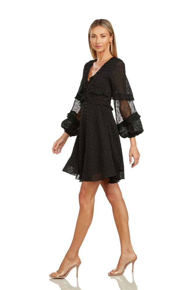 LARA DRESS BLACK 4 LARA DRESS BLACK - Image 2