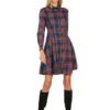 TRACY EMBROIDERED COLLAR TARTAN DRESS -Fashion Dress-Trish Scully 139 1 e212f147 92c6 43f1 a01e 38ad6c87e785