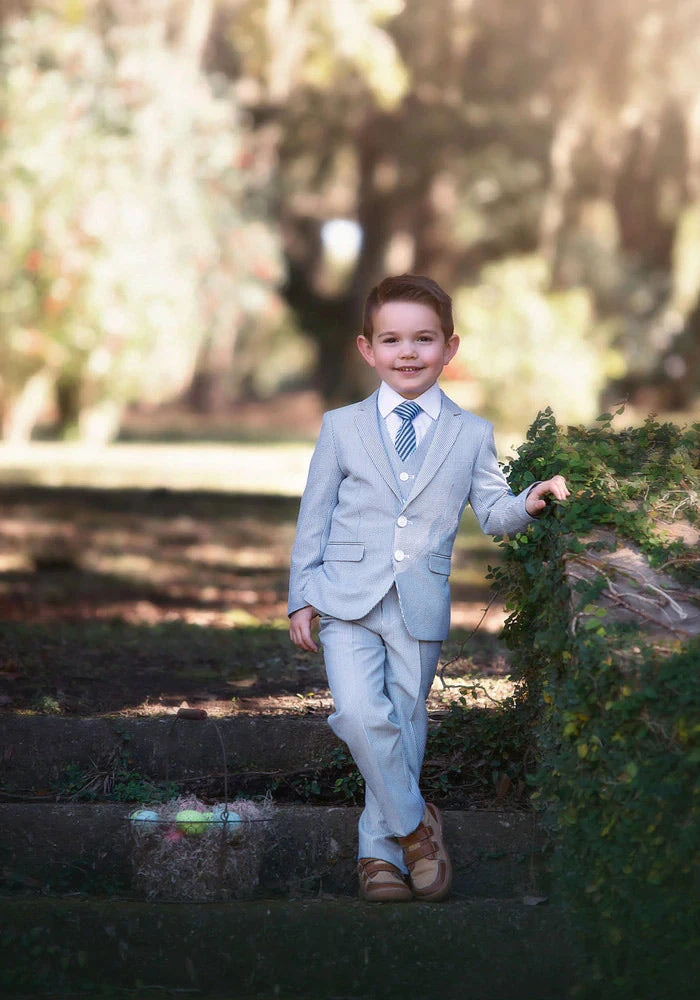 ASHFORD SEERSUCKER 3 PC. SUIT 9 ASHFORD SEERSUCKER 3 PC. SUIT - Image 7