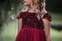 DELILAH DRESS WINE -Fashion Dress-Trish Scully 149 2