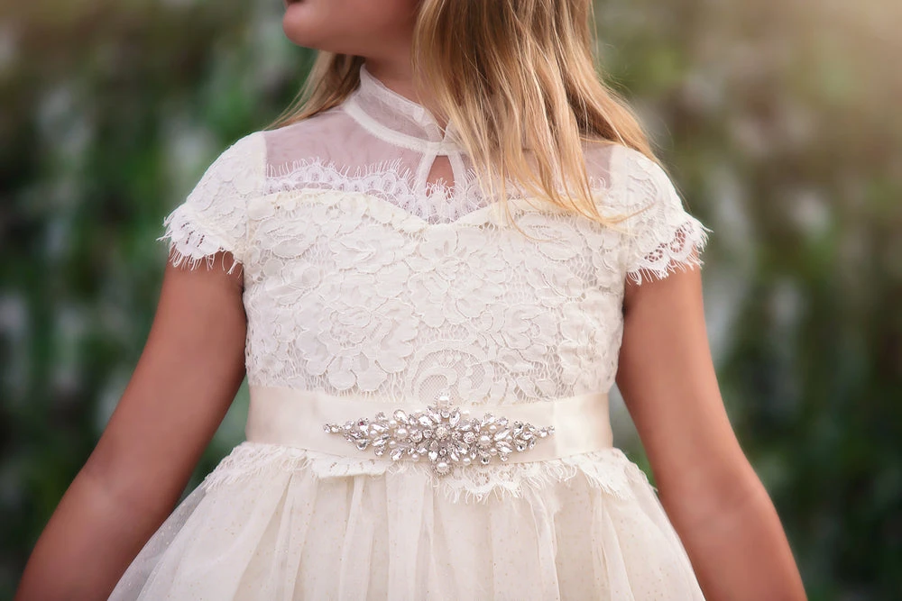 ARIANA GOWN SPARKLE IVORY 5 ARIANA GOWN SPARKLE IVORY - Image 3