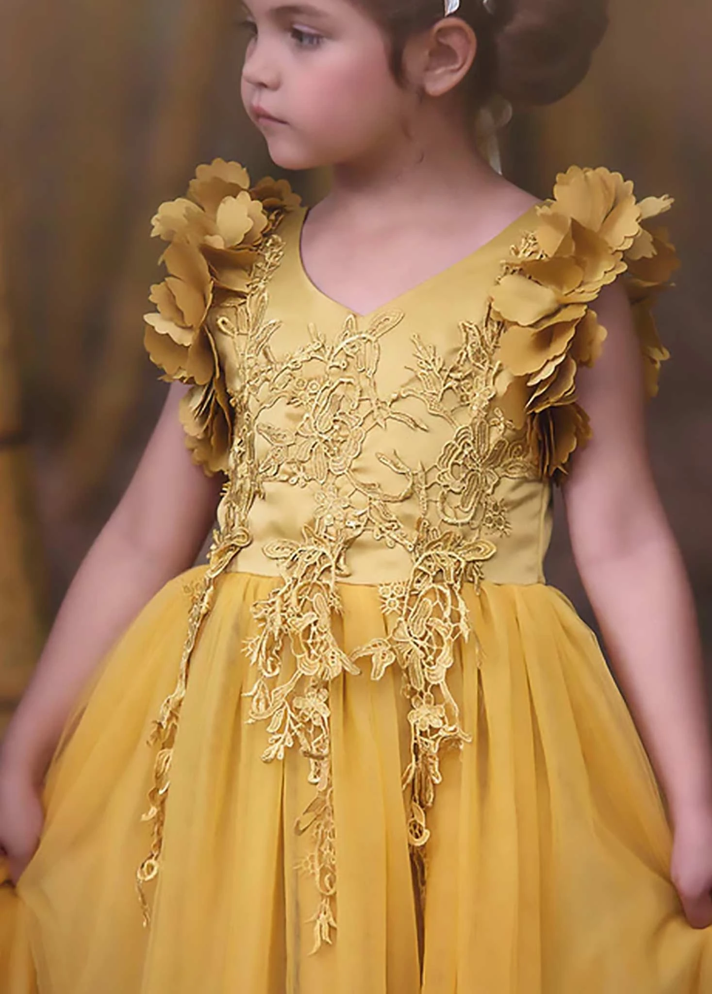 BIANCA GOWN SUNFLOWER 3 BIANCA GOWN SUNFLOWER