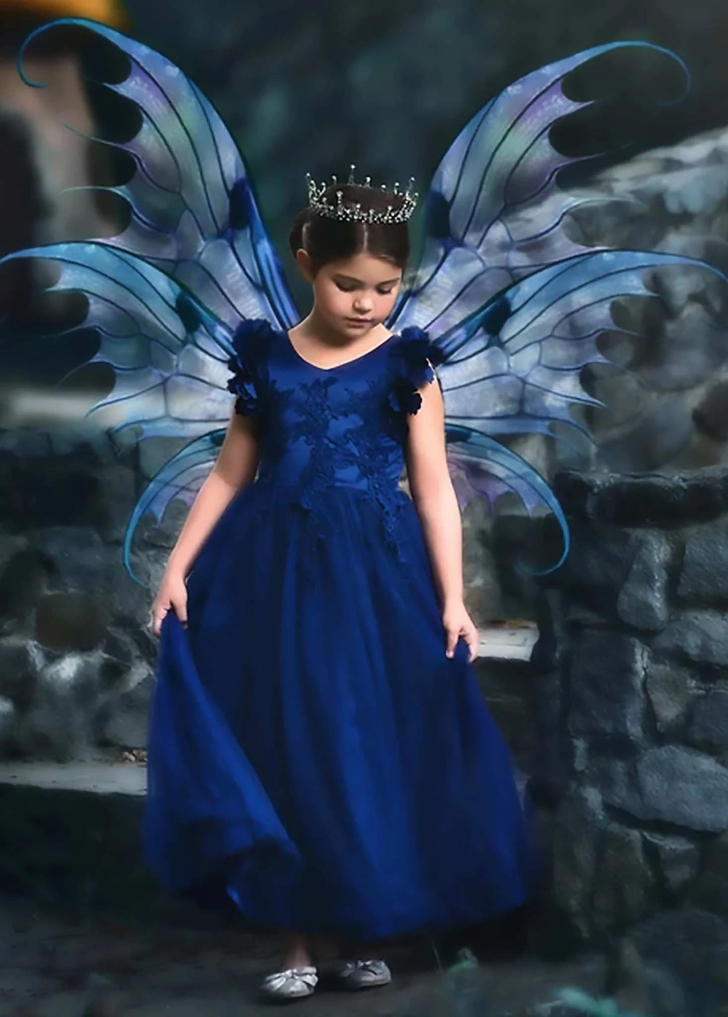 BIANCA GOWN NAVY 3 BIANCA GOWN NAVY