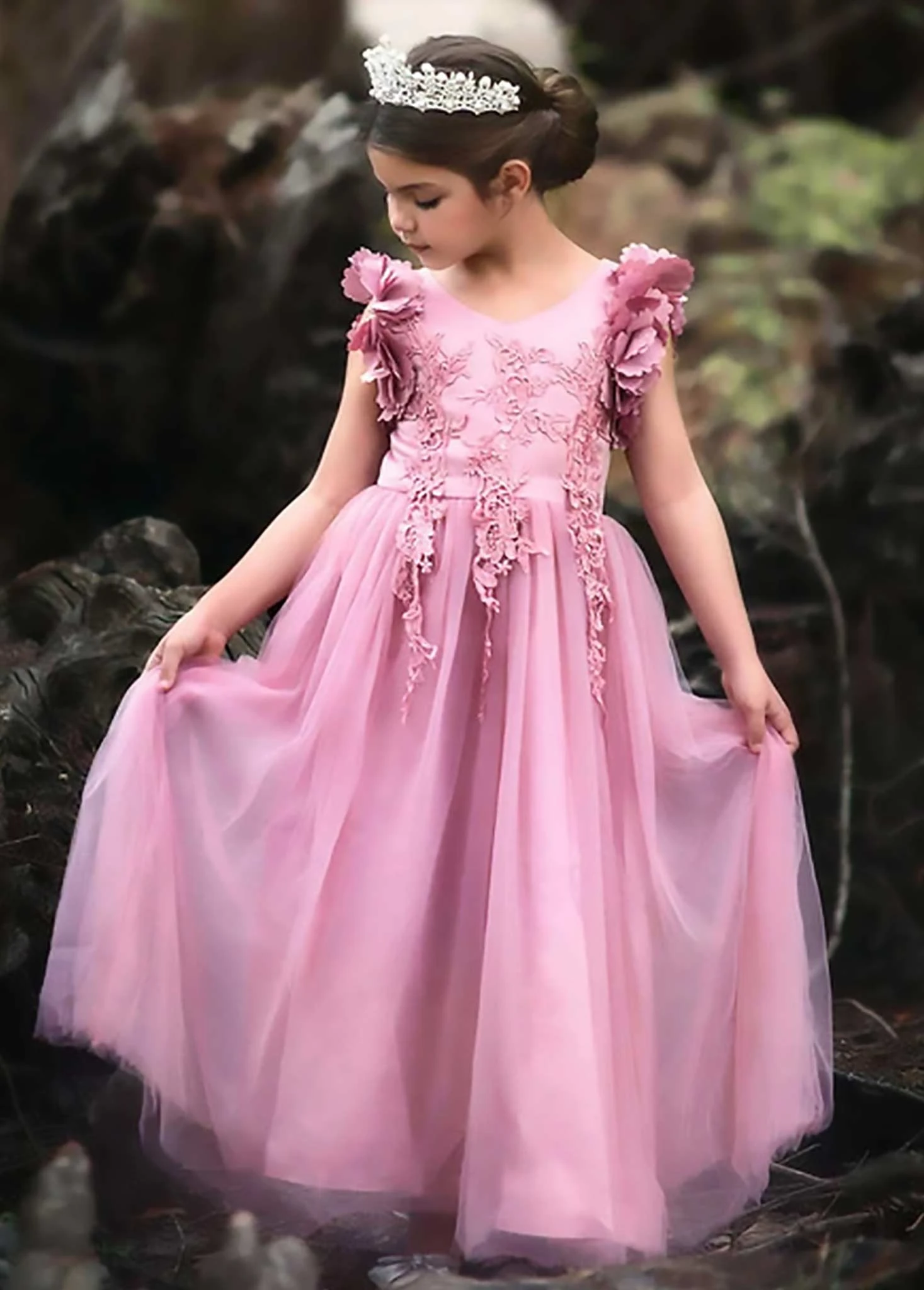 BIANCA GOWN ROSE 3 BIANCA GOWN ROSE