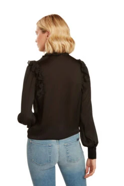 CASSANDRA BLOUSE BLACK 7 CASSANDRA BLOUSE BLACK -Fashion Dress-Trish Scully 17 2 556cf806 45b1 4aa4 b28d f4e38546f6df