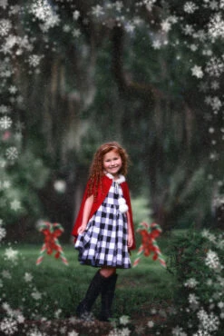 SANTA'S SILLY HELPER DRESS & CAPE SET -Fashion Dress-Trish Scully 176 3 bb8da1c6 d227 496d a64d e1078e7f7970