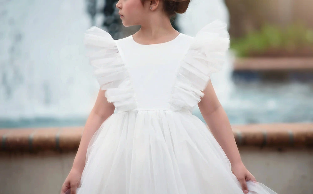 MILLY DRESS WHITE 4 MILLY DRESS WHITE - Image 2