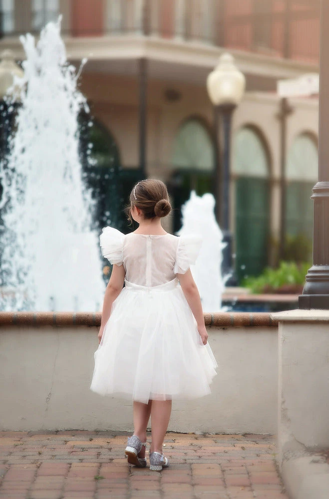 MILLY DRESS WHITE 5 MILLY DRESS WHITE - Image 3