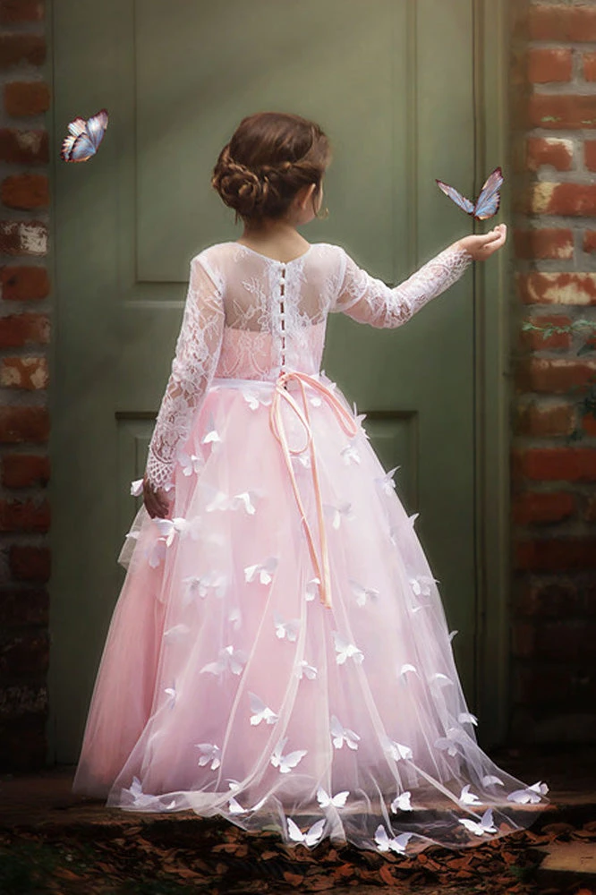 MARIPOSA GOWN PEACHY PINK 4 MARIPOSA GOWN PEACHY PINK - Image 2