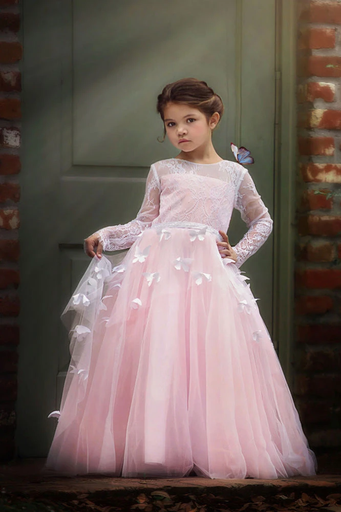 MARIPOSA GOWN PEACHY PINK 3 MARIPOSA GOWN PEACHY PINK