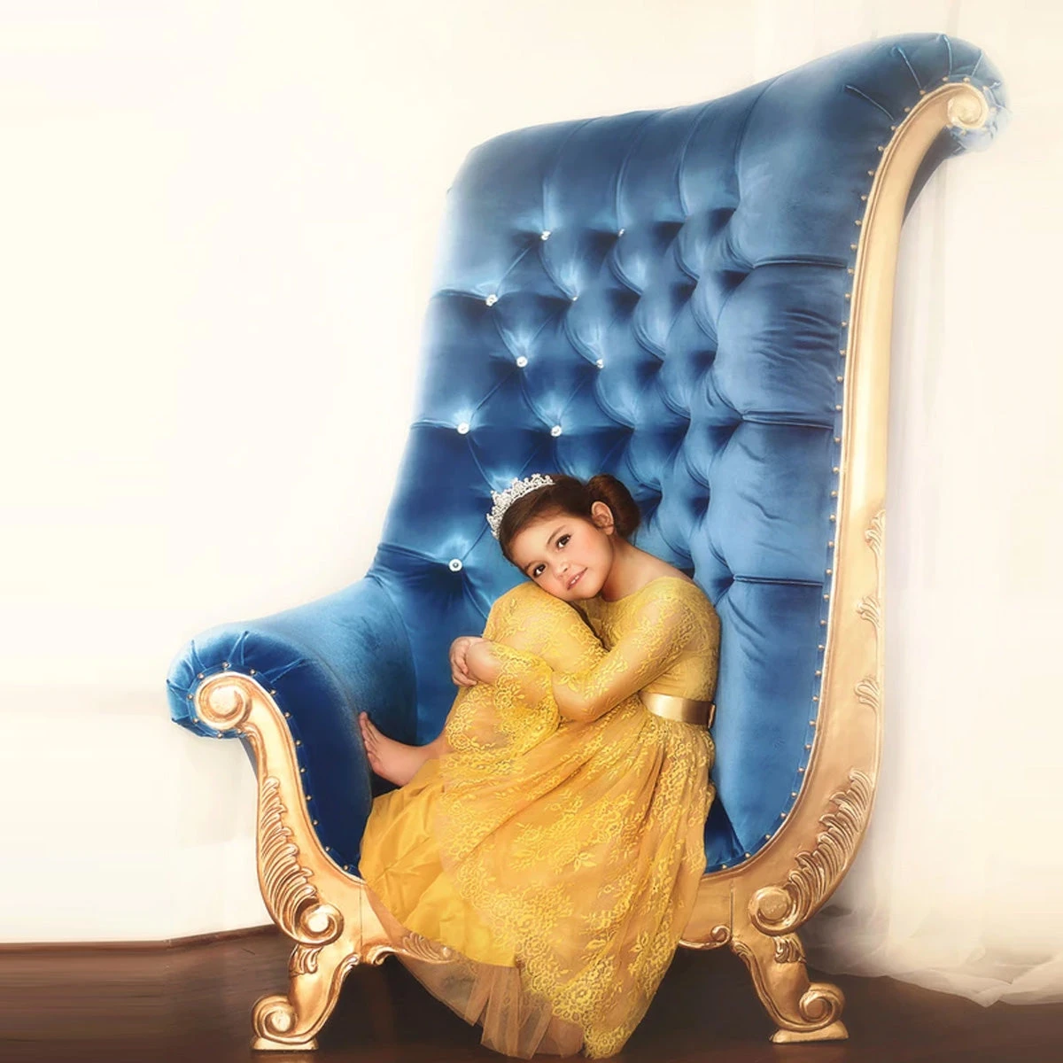 AINSLEY DRESS & BELT SET SUNFLOWER 5 AINSLEY DRESS & BELT SET SUNFLOWER - Image 3