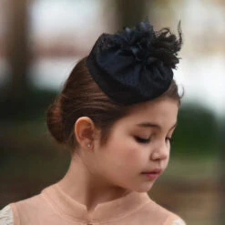 BLACK PILLBOX HAT 10 BLACK PILLBOX HAT -Fashion Dress-Trish Scully 1 591387e9 1ef6 411e ad8b d9437b61f41f