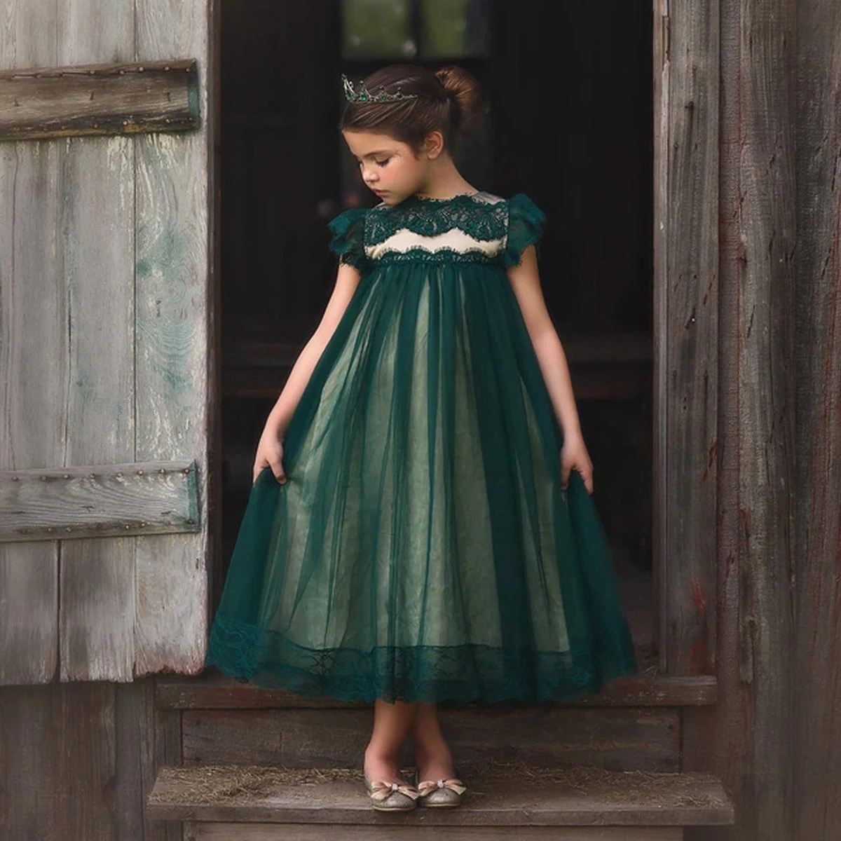 ADRIANA DRESS EMERALD 5 ADRIANA DRESS EMERALD - Image 3