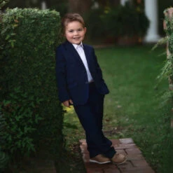 BOYS NAVY BLUE BROOKS SUIT 3PC. SET 10 BOYS NAVY BLUE BROOKS SUIT 3PC. SET -Fashion Dress-Trish Scully 1 a9c71dee 5f8d 4ce6 8a75 a5806e73cad2