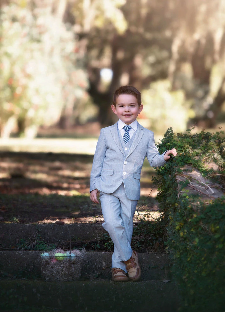 ASHFORD SEERSUCKER 3 PC. SUIT 8 ASHFORD SEERSUCKER 3 PC. SUIT - Image 6