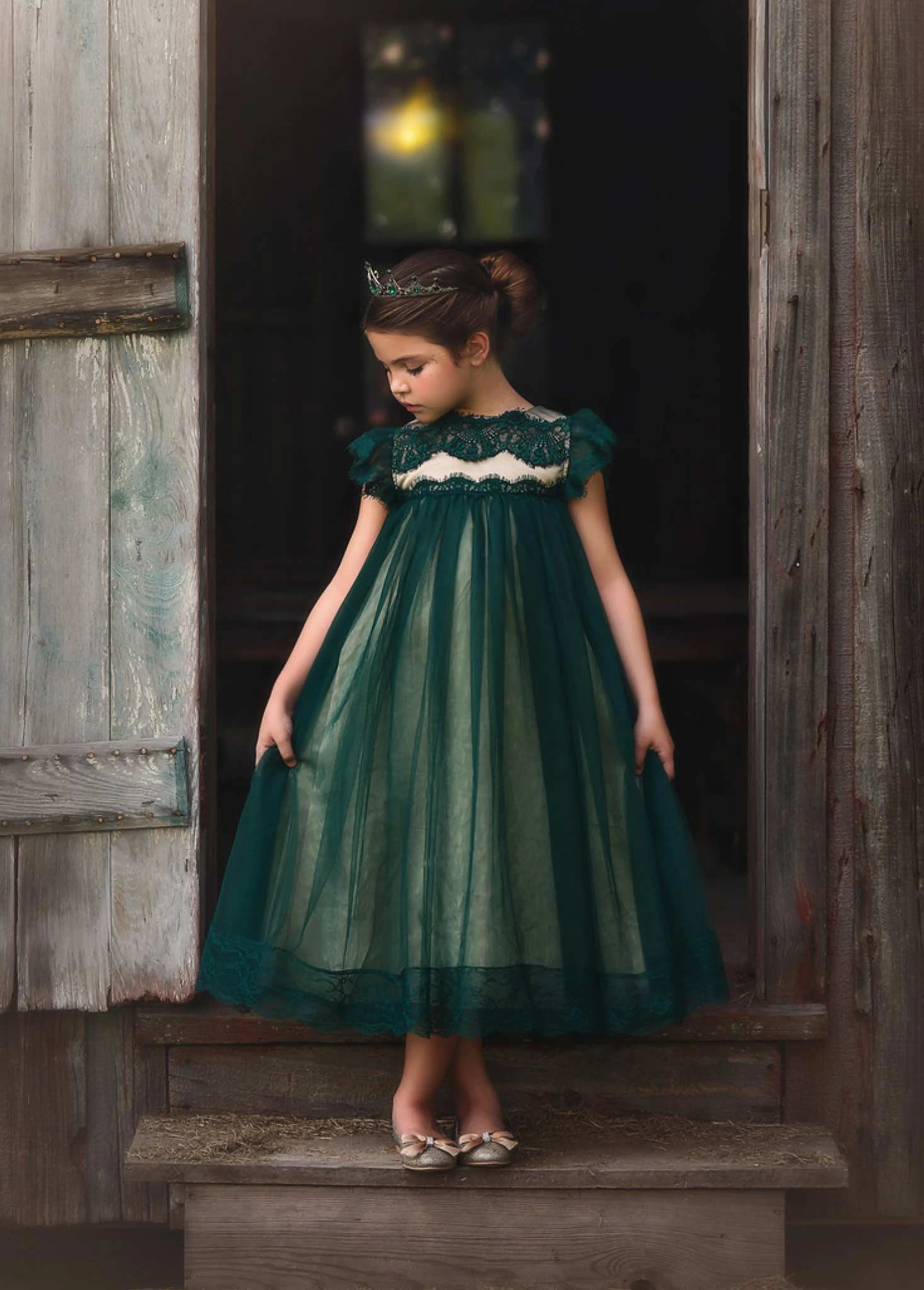 ADRIANA DRESS EMERALD 3 ADRIANA DRESS EMERALD