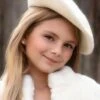 CELESTE BERET IVORY -Fashion Dress-Trish Scully 213
