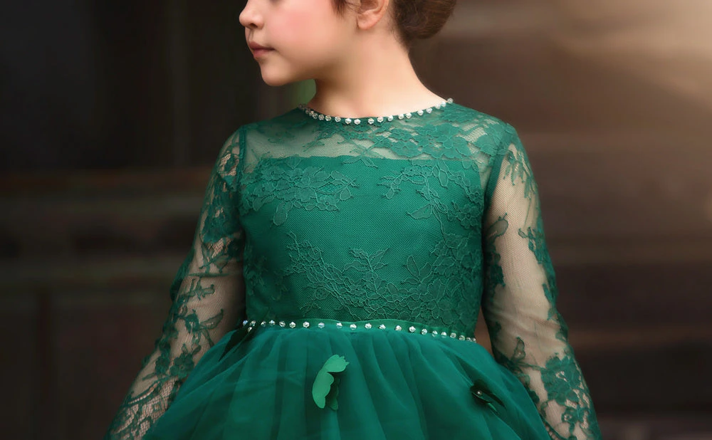 MARIPOSA GOWN EMERALD 5 MARIPOSA GOWN EMERALD - Image 3