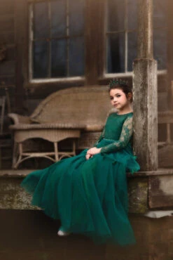 MARIPOSA GOWN EMERALD 9 MARIPOSA GOWN EMERALD -Fashion Dress-Trish Scully 23 4