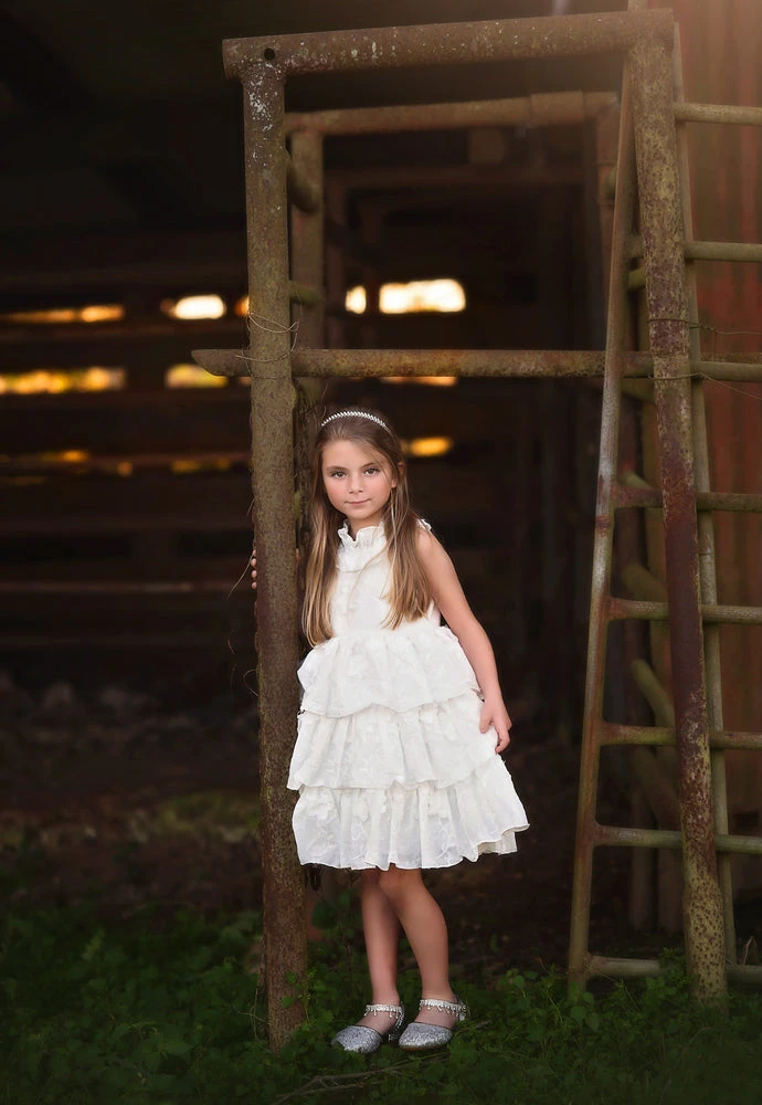 JOELLE DRESS WHITE 10 JOELLE DRESS WHITE - Image 8