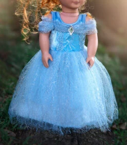 QUEEN OF THE KINGDOM DOLL DRESS -Fashion Dress-Trish Scully 258 2
