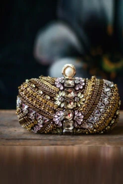 LA JOLLA ANTIGUA JEWELLED CLUTCH -Fashion Dress-Trish Scully 26