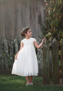 KATRINA DRESS WHITE -Fashion Dress-Trish Scully 275 1