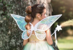FAIRY DRESS, WINGS & WAND 3PC. SET -Fashion Dress-Trish Scully 280 6