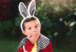 WHITE RABBIT 4PC. COSTUME 9 WHITE RABBIT 4PC. COSTUME -Fashion Dress-Trish Scully 281 4