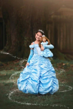 PRINCESS CAROLINE GOWN & GLOVE SET -Fashion Dress-Trish Scully 286 5