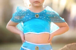 GENIE COSTUME BLUE 11 GENIE COSTUME BLUE -Fashion Dress-Trish Scully 296 3