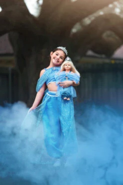 GENIE COSTUME BLUE 14 GENIE COSTUME BLUE -Fashion Dress-Trish Scully 296 6