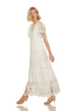 MARJORIE MAXI DRESS WHITE 21 MARJORIE MAXI DRESS WHITE -Fashion Dress-Trish Scully 29 1641 WEB