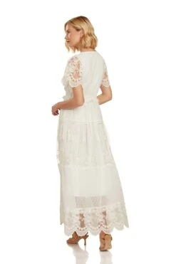 MARJORIE MAXI DRESS WHITE 29 MARJORIE MAXI DRESS WHITE -Fashion Dress-Trish Scully 29 1651 WEB