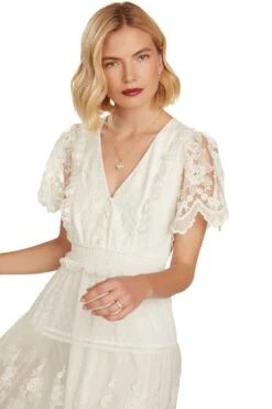 MARJORIE MAXI DRESS WHITE 31 MARJORIE MAXI DRESS WHITE -Fashion Dress-Trish Scully 29 1667 WEB