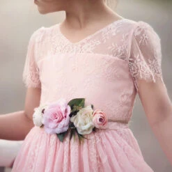 AINSLEY DRESS & BELT SET PINK -Fashion Dress-Trish Scully 2 f1a7c2bf 446e 42df 9e05 5984cc851a7a