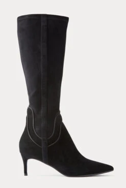 ELEANOR SUEDE BOOT BLACK 13 ELEANOR SUEDE BOOT BLACK -Fashion Dress-Trish Scully 3 9