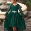 AINSLEY DRESS & BELT SET EMERALD -Fashion Dress-Trish Scully 30 5bf430f2 a6e9 4614 bb38 abbbde55385d